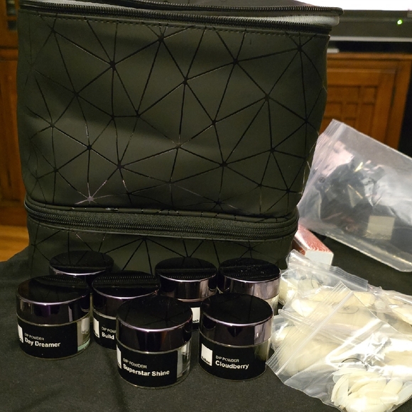 Nailboo Dip Powder Set with Black Case - Picture 1 of 13